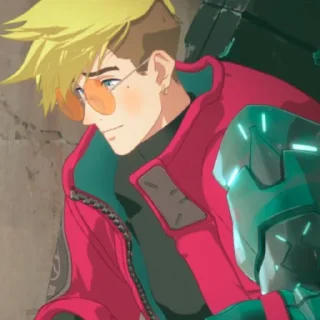 🥰 emoji ☆!Vash Stampede!♡ @Schmeebop Telegram sticker 13 of 86
