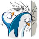 😵 emoji Mr. Penguin Telegram sticker 6 of 31