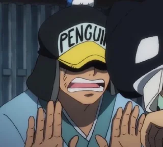 🫣 emoji Penguin Telegram sticker 12 of 23