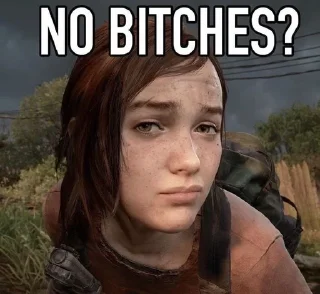 🤨 emoji The last of us👑💍 Telegram sticker 23 of 72