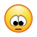 😔 emoji Retro Emoji @xkysluv Telegram sticker 12 of 54