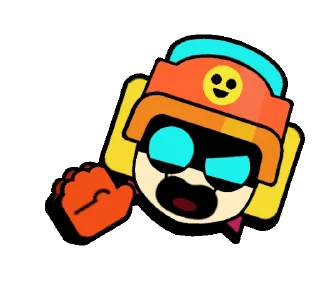 Sticker from brawlers
