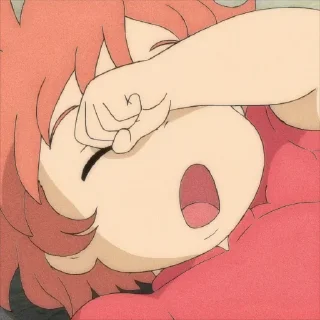🥱 emoji ꒰ ponyo fish ꒱  @plusikradom Telegram sticker 18 of 20
