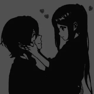 💘 emoji (⁠ ⁠˘⁠ ⁠³⁠˘⁠)⁠♥ Telegram sticker 1 of 53