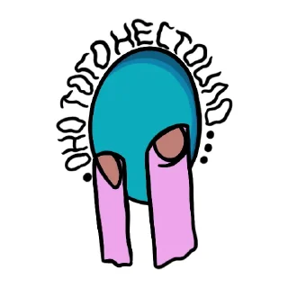 😔 emoji @dodgedanko feat @fuckenderm Telegram sticker 13 of 33
