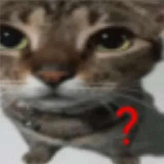 ❓ emoji Ээээ Telegram sticker 10 of 38