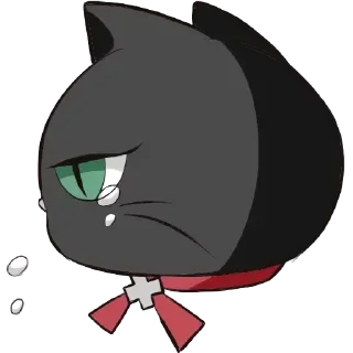 😭 emoji ReLIFE kitty Telegram sticker 6 of 8