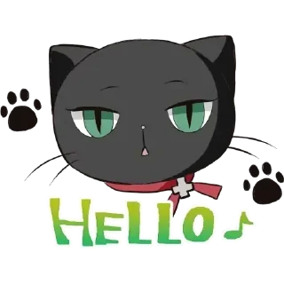 👋 emoji ReLIFE kitty Telegram sticker 1 of 8