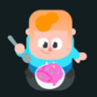 🍨 emoji Duolingo funny animations Telegram sticker 22 of 42