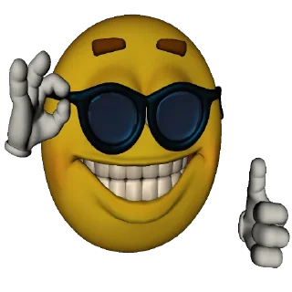 😎 emoji Memes Telegram sticker 17 of 38