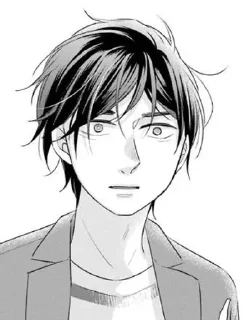 🫢 emoji ◎_◎ Adachi Kiyoshi Telegram sticker 7 of 80