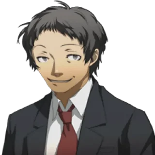 😏 emoji Adachi Telegram sticker 12 of 19