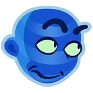 😏 emoji Bullet echo emoji Telegram sticker 12 of 86
