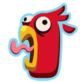 😱 emoji Bullet echo emoji Telegram sticker 22 of 86