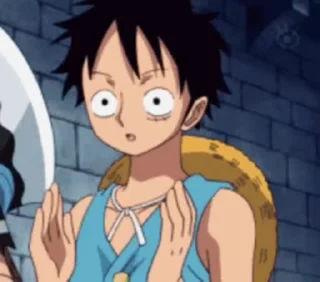 👏 emoji @TVstickers One Piece Telegram sticker 14 of 33