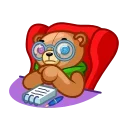 🤔 emoji Scarf Ace Telegram sticker 22 of 24