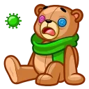 🦠 emoji Scarf Ace Telegram sticker 21 of 24