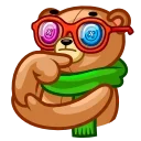 🤔 emoji Scarf Ace Telegram sticker 9 of 24