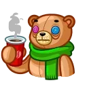 ☕️ emoji Scarf Ace Telegram sticker 20 of 24
