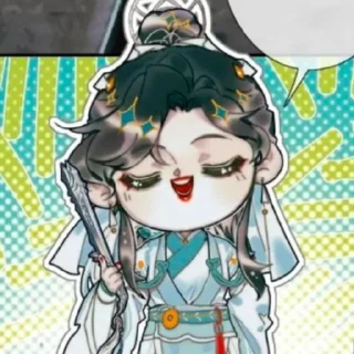 😝 emoji ⁺. ࣪. .Shi Qingxuᴀn⋆ ࣪ . Telegram sticker 18 of 80