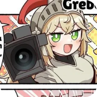 Sticker from Guardian tales Guard