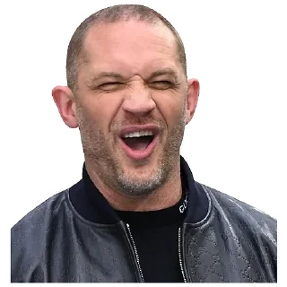 😝 emoji Tom Hardy Telegram sticker 21 of 41