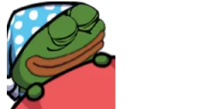 😴 emoji Пик стики блэк пика Telegram sticker 19 of 35