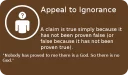 Sticker from Logical fallacies