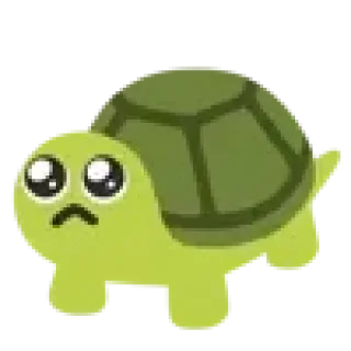 Sticker from turtle @TgEmodziBot