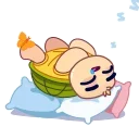 😴 emoji Turtle :: @AuthorStickers Telegram sticker 22 of 24