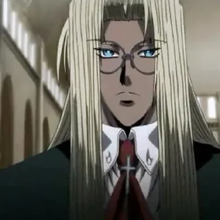 💀 emoji Integra Hellsing Telegram sticker 17 of 48