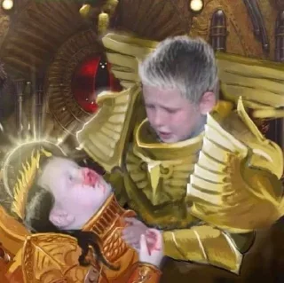 😥 emoji Rogal Dorn Protherian of Terra Telegram sticker 21 of 48