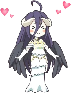 😍 emoji Overlord | @animelover9 | Telegram sticker 9 of 46