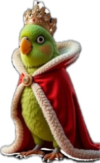 🌟 emoji Parrot Eva (Green): @Evabird Telegram sticker 2 of 10