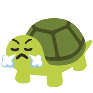 😤 emoji Черепашки Telegram sticker 23 of 34