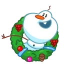 👋 emoji Snowman Telegram sticker 5 of 25