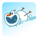 😄 emoji Snowman Telegram sticker 19 of 25