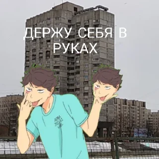 Sticker from Держу себя в руках