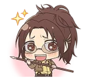 ✨ emoji shingeki no kyojin chibi Telegram sticker 12 of 80