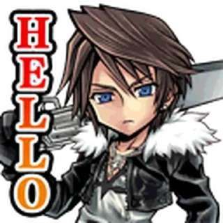 Sticker from Final Fantasy Dissidia Vol. 2