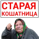 👵 emoji Бабка по default Telegram sticker 13 of 49