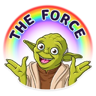 🙌 emoji Master Yoda Telegram sticker 12 of 25