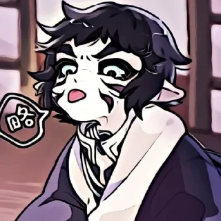 💙 emoji Кайгаку Telegram sticker 17 of 35