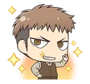 ✨ emoji shingeki no kyojin chibi Telegram sticker 5 of 80
