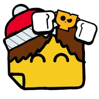 🏆 emoji писька шапки🤪 Telegram sticker 13 of 22
