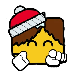 😄 emoji писька шапки🤪 Telegram sticker 16 of 22