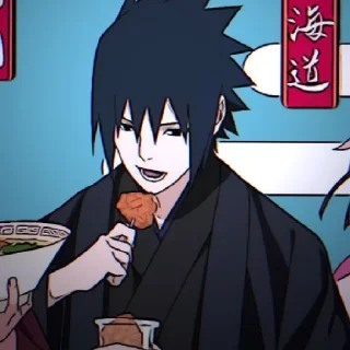 Sticker from Sasuke Uchiha
