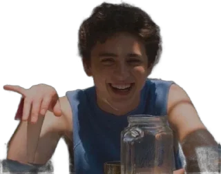 Sticker from call me by your name