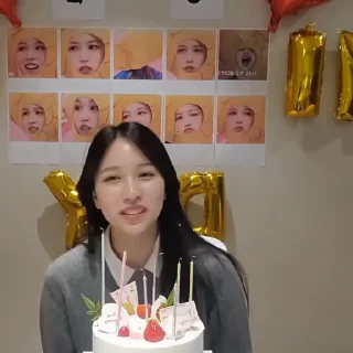🎂 emoji MINA — @PANDA_STICKS Telegram sticker 7 of 30