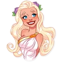 😁 emoji Girl in Love Telegram sticker 15 of 35